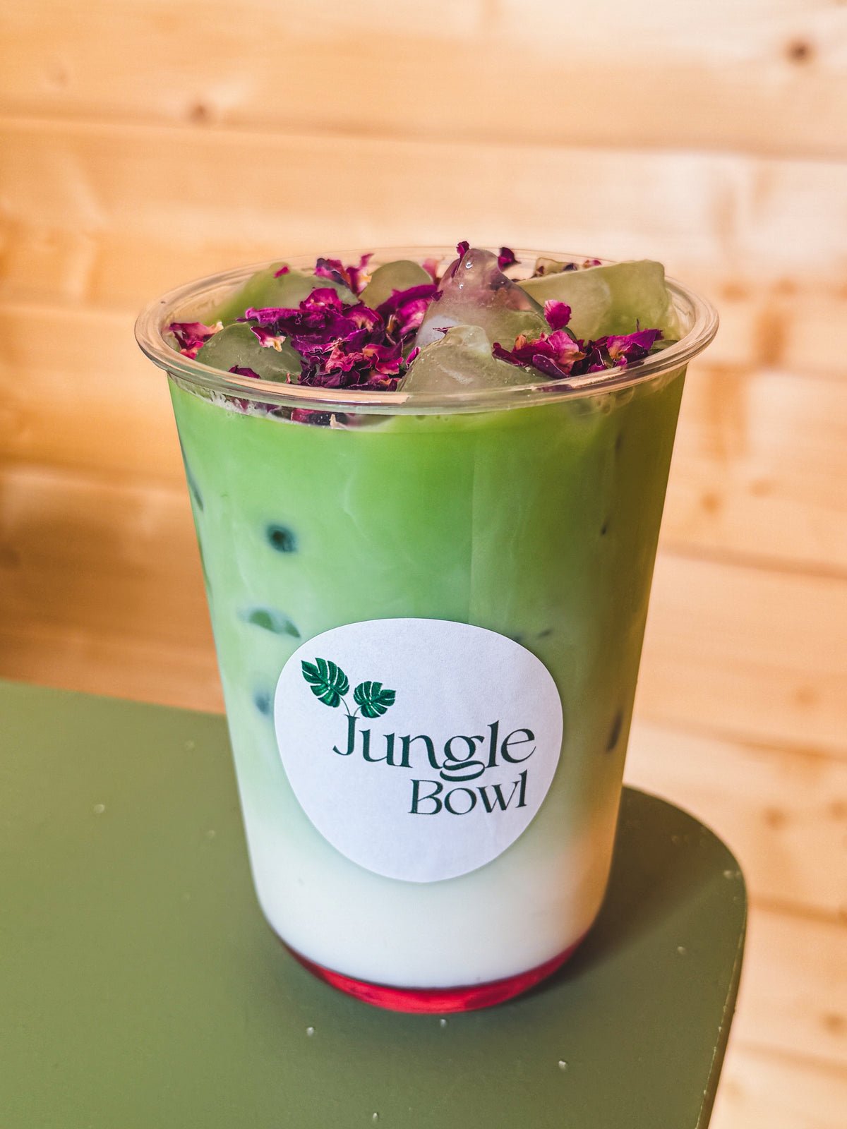 Rose Matcha Latte